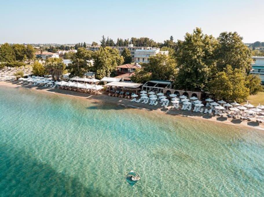 Iris Apartment By The Sea Epanomi Dış mekan fotoğraf